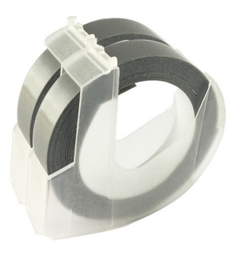 Dymo Omega 9mm strieborná 3D páska pre raziaci stroj
