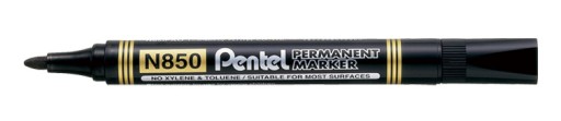 Permanentný MARKER PENTEL N850 1,1mm guľatý. čierna