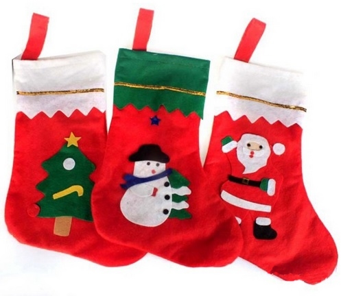 darčeková ponožka Santa Claus 47cm NW-SSZM