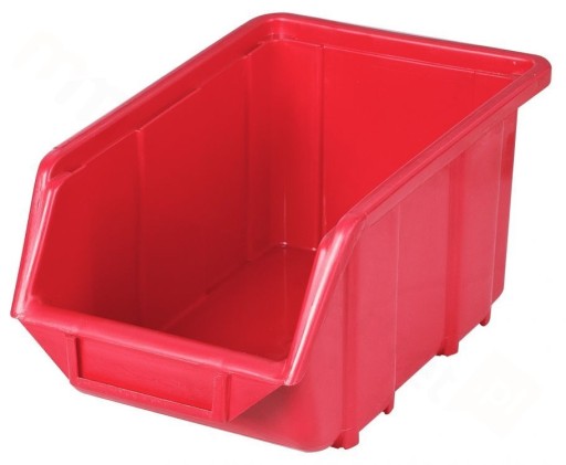 ČERVENÝ ZÁSOBNÍK - 240x155x125mm
