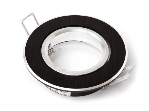 SET ČIERNYCH HALOGÉNOVÝCH SVIETIDIEL + LED 1,5W + GU10