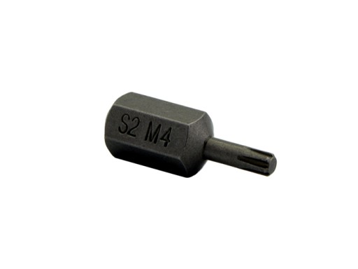 BIT END 10MM RIBE M4 x 30MM 4X30 S2 HEX