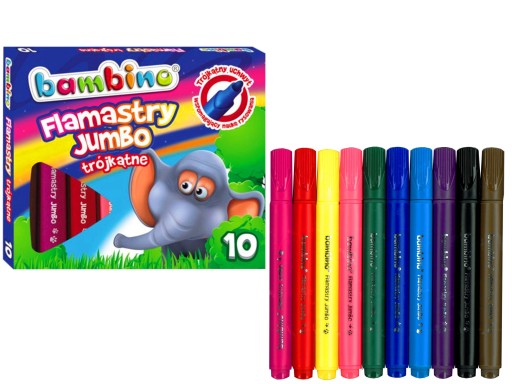 ST.MAJEWSKI JUMBO TROJUHOLNÍKOVÝ TROJUHOLNÍKOVÝ PRIATEĽSKÝ VÝLET 10 farieb