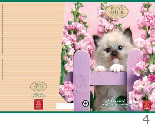NOTEBOOK A5 42K KR PIGNA NATURE AMICI EKO 0224821Q