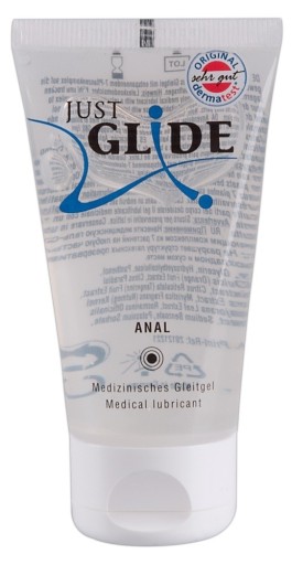 VYSOKO KVALITNÝ ANÁLNY lubrikant JUST GLIDE 50 ML