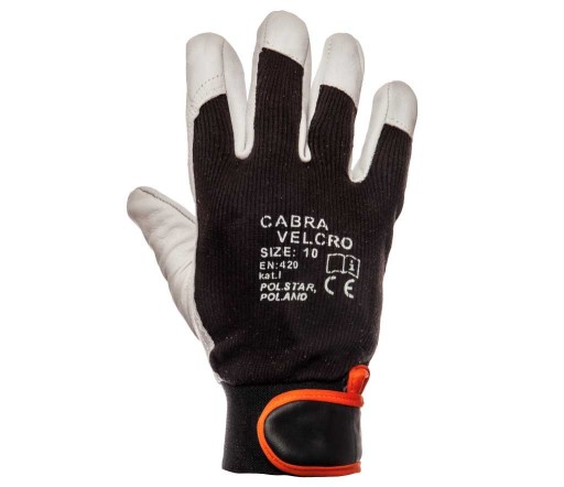 Kožené rukavice CABRA VELCRO SO VELCRO 9