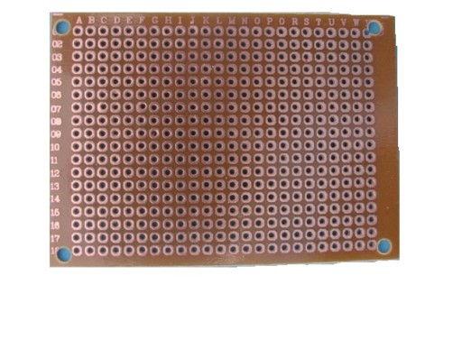Univerzálna doska plošných spojov 50x70mm 432 dier0920