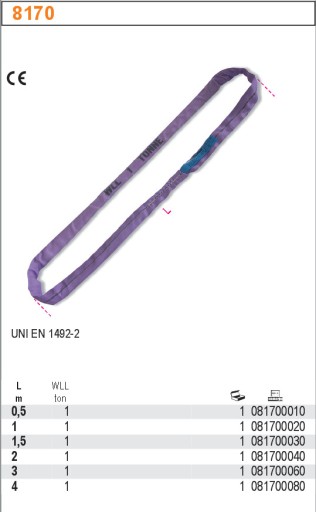 PÁSKY NEKONECNÉ HADICE 1T 0,5M ROBUR 8170