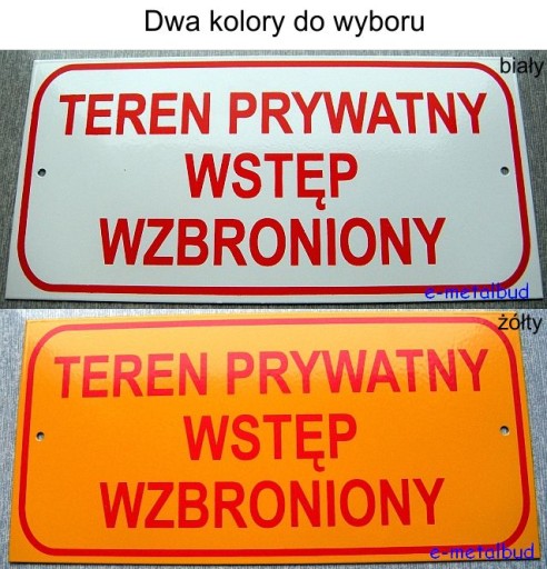 VÝPIS TABULE SÚKROMNÝ PRIESTOR - VSTUP ZAKÁZANÝ