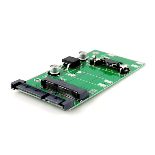 ADAPTÉR mSATA na SATA 22pinový mini PCIe 2.5 SSD DISK