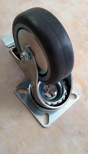Koleso koliesko kolieska kolieska 75 mm 60 kg!!! Brzda.