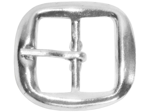 SPONA STRIEBORNÉ SPONY PRE PÁSOK 4 KUSY K-33