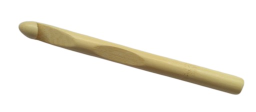 1 kus. hrubý 12mm háčik na háčkovanie, bambus