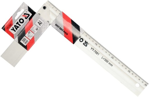 YATO HLINÍKOVÁ UHLOVÁ LIŠTA 300MM YT-7081
