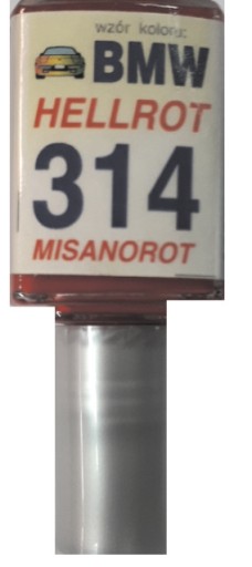 BMW 314 HELLROT OPRAVA LAKU NA ŠKRABANINY ARA