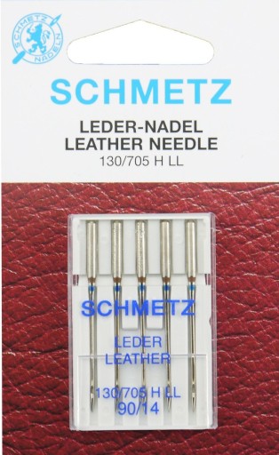 SCHMETZ POLPLOCHÉ STROJOVÉ IHLY do KOŽE č.100
