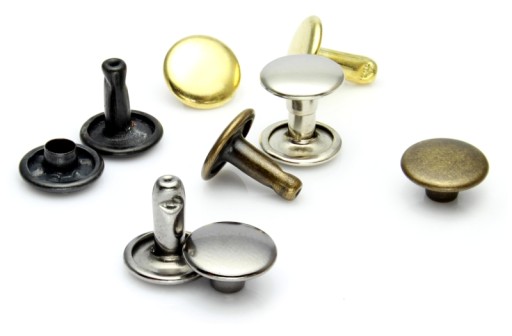 Obojstranné oceľové klincové nity Lux, 9mm