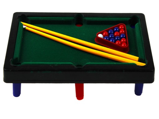 MINI BAZÉNOVÝ STOL BILIARD + príslušenstvo Snooker