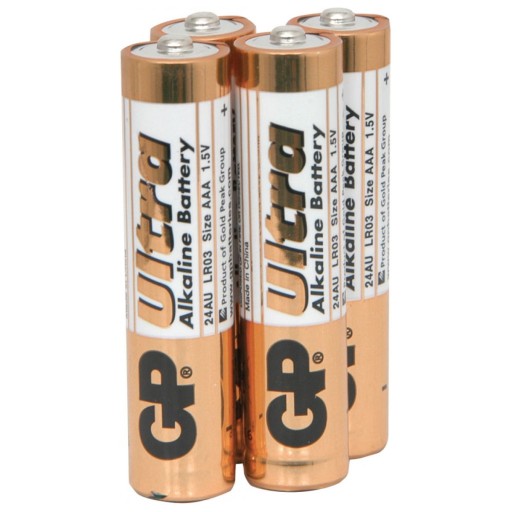 Batérie GP ULTRA ALKALINE Hight Performance LR03 AAA 1,5V - 4 ks.