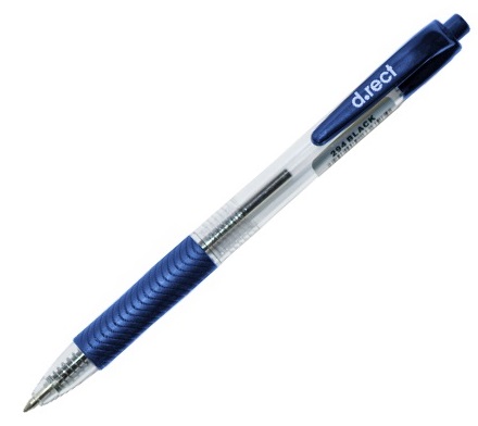 Automatické guľôčkové pero 0,7 mm LE 015 Drect Blue 3 ks.