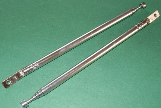 Teleskopická ANTÉNA 30 cm 5 segmentov vysoká 24h FV(0700)