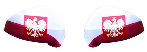 2x KRYTY ZRKADLA POĽSKÁ VLAJKA PL