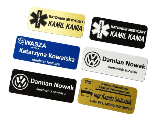 Identifikátor osobného mena - Magnetická spona - Laserové gravírovanie