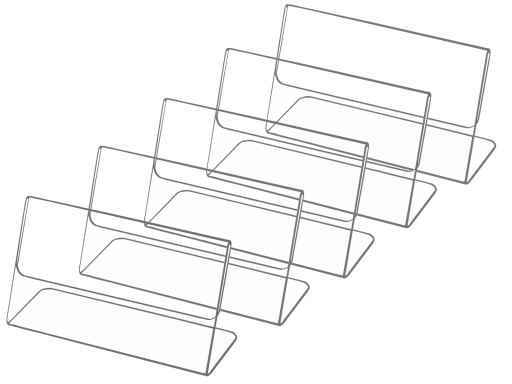 CENNÍK, POPIS - CENNÍK 90x60 mm PLEXI 5 ks