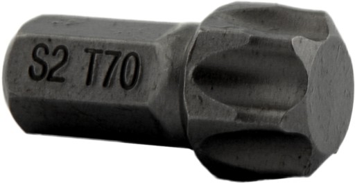 BIT TORX T70 x 30MM S2 10MM HEX.
