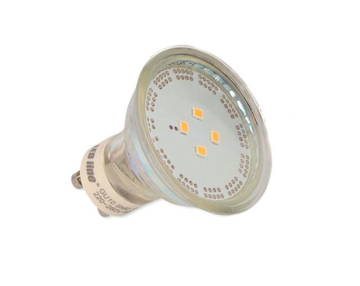 LED ŽIAROVKA GU10 1W SMD denné biele Ledline veľkoobchod