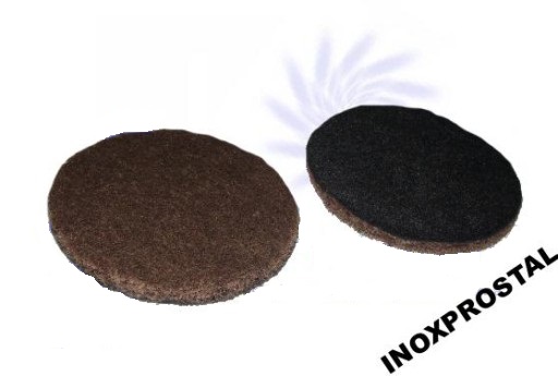 Brúsny kotúč na suchý zips s hrúbkou 125 mm. Netkaná textília 600-1200 CUF