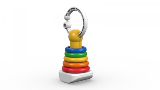 FISHER PRICE PYRAMIDOVÁ RÁČNA S KOLESÁMI DFR09
