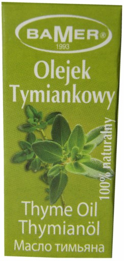 100% PRÍRODNÝ esenciálny olej BAMER TYMIÁN 7