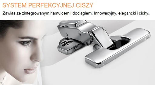 nábytkový samozatvárací pánt S BRZDOU + PLUS +