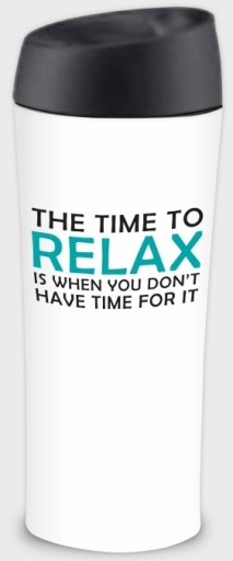 82884 Happy /Relax/ termohrnček 400 ml AMBITION