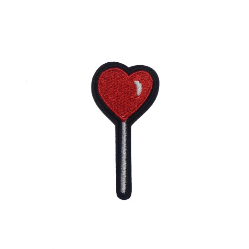 Termo aplikácia Lollipop HEART nažehľovacia