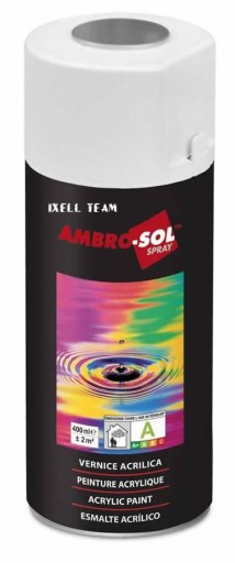 SPREJ NA SVETLOŠEDÝ AKRYLOVÝ LAK profesionálna rada HQ AMBROSOL 1233
