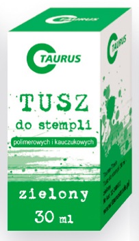 Razítkovací atrament na pečiatky 30 ml Taurus Green