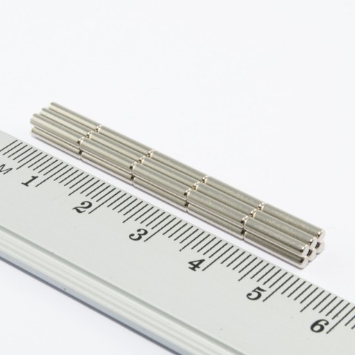VALEC NEODYMOVÝ MAGNET 2x10 N38 SADA 30 KS