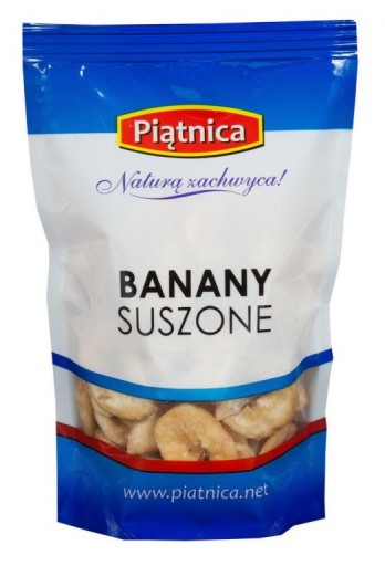 Sušené banány Banánové lupienky 100g PIĄTNICA DP