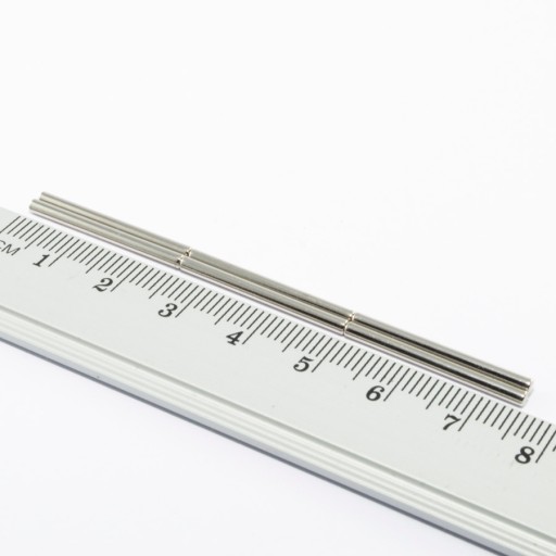 VALEC NEODYMOVÝ MAGNET 2x25 N38 SADA 15 KUSOV