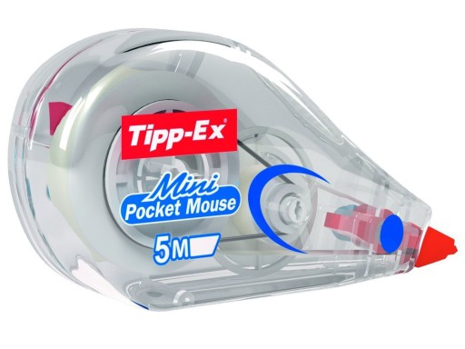Korekčná páska myši BIC na rozmazanie pásky Tipp-Ex 5mm x 5m