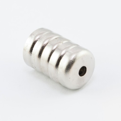 NEODYMOVÝ MAGNET S OTVOROM NA SKRUTKU B16 - SADA - 4 KUSY
