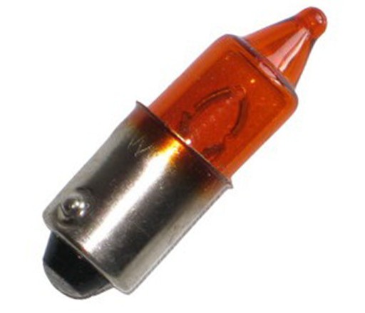 ŽIAROVKY MINI SMEROVÁ ŽIAROVKA 6V 15W BA9S JANTAR