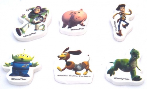 Gumy 6 gumičiek TOY STORY Buzz Chudy guma 3409
