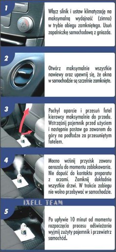 PLAK na dezinfekciu klimatizácie a vetracích otvorov 543