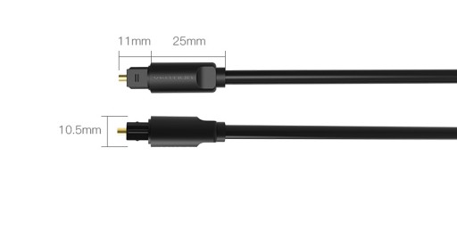 Optický audio kábel VENTION Toslink SPDIF OPT 1.5