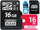 GOODRAM MICRO CARD 16GB TRIEDA 10 UHS + SD ČÍTAČKA