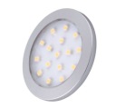 LED orbitové svietidlo strieborné 1,5W 12VDC teplé