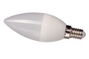LED žiarovka E14 Sviečka 8W 6000K STUDENÁ BIELA ​​858lm Efektívny PREMIUM CCD